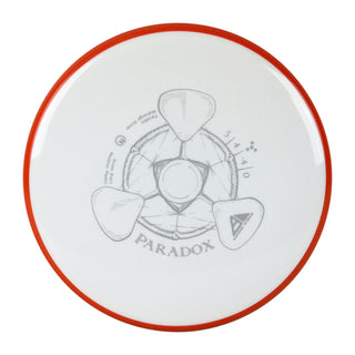 Axiom Disc Golf Neutron Paradox Midrange Driver 5/4/-4/0 White/Orange 178 grams