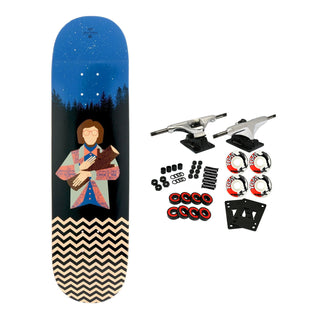 Habitat Skateboard Complete Twin Peaks Log Lady 8.25" x 32"