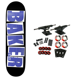 Baker Skateboard Complete Baca Brand Name Black 8.25" x 31.875"