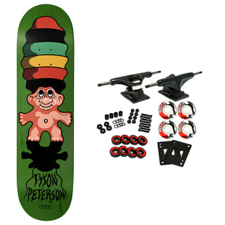 Baker Skateboard Complete Peterson Troll Safari 8.25" x 31.875" Assorted Colors