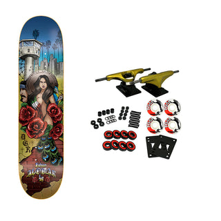 DGK Skateboard Complete Fabian Alomar Street Soldier 8.0" x 31.6"