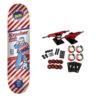 DGK Skateboard Complete Jack Curtin Kracker 8.25" x 31.85"