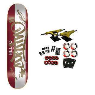 DGK Skateboard Complete Jack Curtin Hello 8.1" x 31.85"