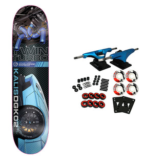 DGK Skateboard Complete Josh Kalis Twin Turbo 7.8" x 31.3"