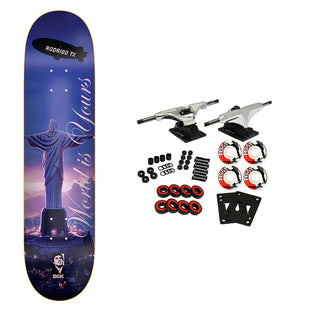 DGK Skateboard Complete Rodrigo TX Va Em Paz 8.1" x 31.85"