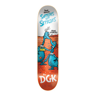 DGK Skateboard Complete Dane Vaughn Stitches 7.9" x 31.5"