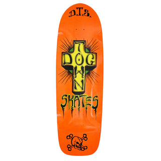 Dogtown Skateboard Deck Biggest Boy Neon Orange 10" x 33.45"