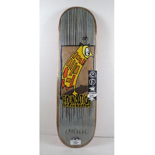 Foundation Skateboard Deck Aidan Campbell Owl 8.38" x 31.88"