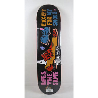 Foundation Skateboard Deck Julian Lewis My Shoes 8.25" x 31.75"
