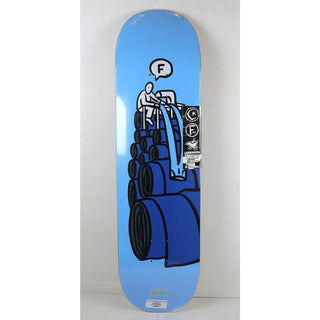 Foundation Skateboard Deck Julian Lewis Sew Wut 8.5" x 32"