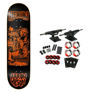 Heroin Skateboard Complete Wilson Allegory of Fear 8.5" x 32"