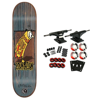 Foundation Skateboard Complete Aidan Campbell Owl 8.38" x 31.88"