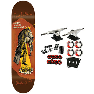 Foundation Skateboard Complete Dakota Servold Cowboy 8.38" x 31.75"