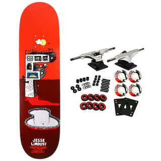 Foundation Skateboard Complete Jesse Lindloff F House 8.5" x 32"