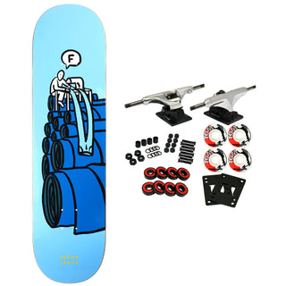 Foundation Skateboard Complete Julian Lewis Sew Wut 8.5" x 32"