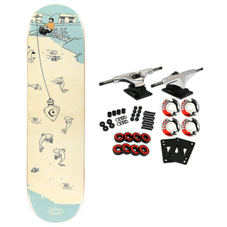 Foundation Skateboard Complete Julian Lewis Fishing 8.38" x 32.75"