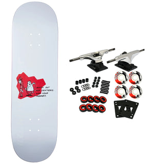 Jacuzzi Skateboard Complete Drifters White 9.0" x 32.1"