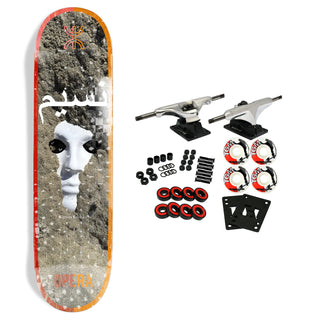 Opera Skateboard Complete Nassim Buried Red/Orange 8.375" x 32.2"