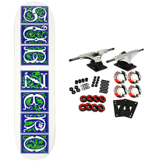 Sub Zero Skateboard Complete Vines White 8.25" x 32"