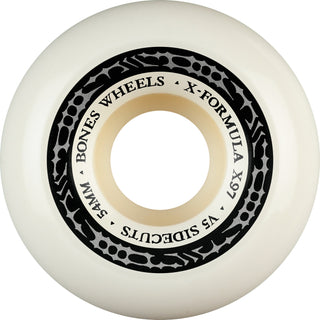 Bones Skateboard Wheels 54mm 97A X-Formula V5 Sidecuts