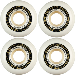 Bones Skateboard Wheels 53mm 99A X-Formula V5 Sidecuts
