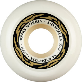 Bones Skateboard Wheels 53mm 99A X-Formula V6 Widecuts