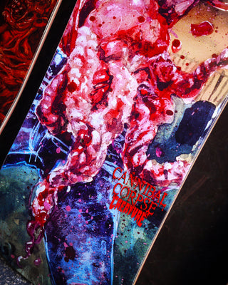 Creature Skateboard Complete Cannibal Corpse Eaten Back to Life 9.34" x 31.65"