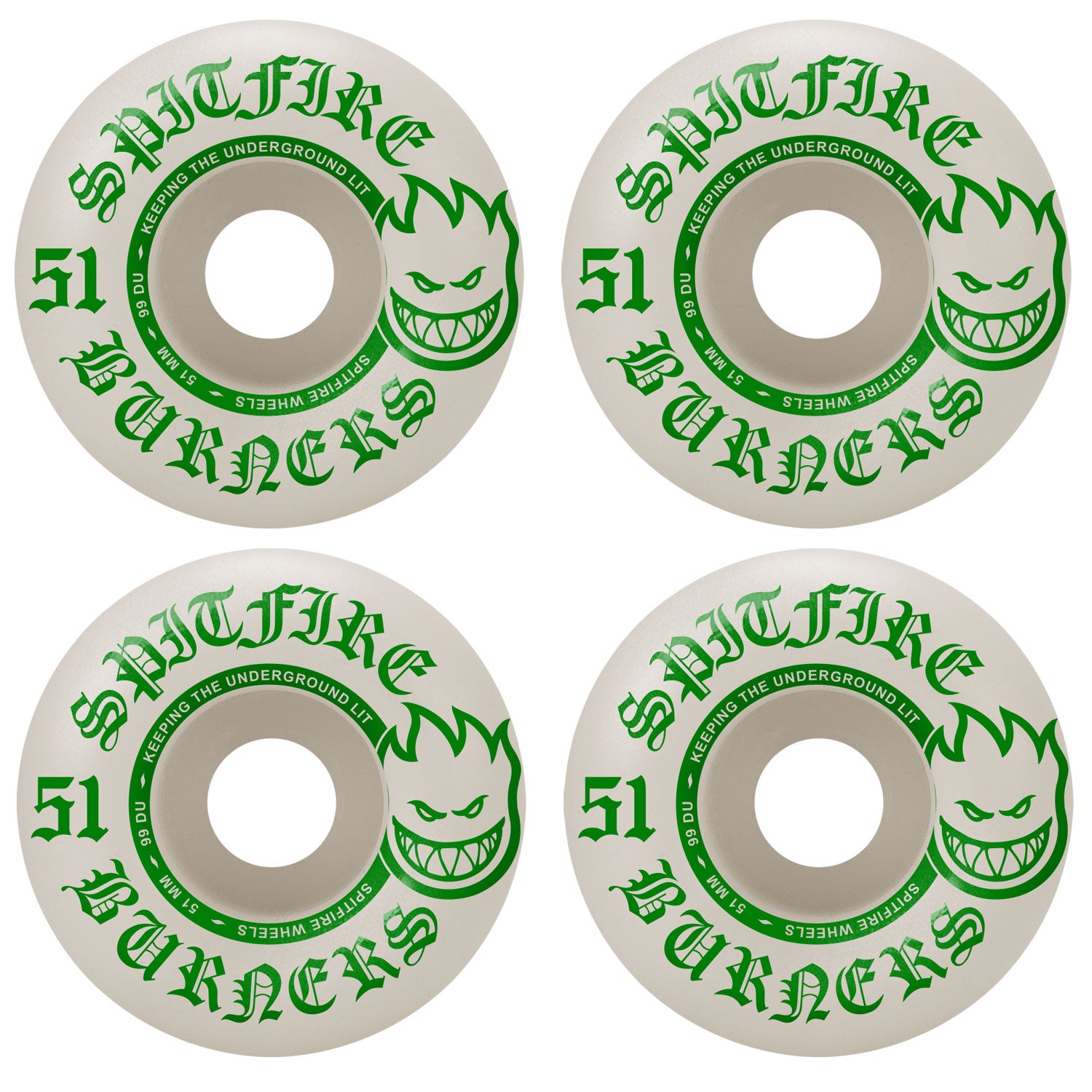 Anti Hero Premium Skateboard with Indy Trucks, 51mm Spitfire