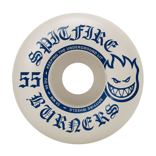 Core Hollow Skateboard Trucks 7.75" + 55mm Spitfire Burners Wheels, Abec 5 Bearings
