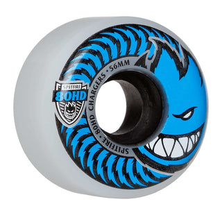 Spitfire Skateboard Wheels 80HD Conical Full 56mm Clear with Bronson Pro G3 Bearings