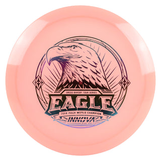 Innova Disc Golf Star Team Tour Series Gregg Barsby Proto Glow Champion Eagle 7/4/-1/3 Pink/Rainbow 173 grams