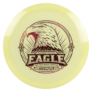 Innova Disc Golf Star Team Tour Series Gregg Barsby Proto Glow Champion Eagle 7/4/-1/3 Yellow/Maroon 173 grams