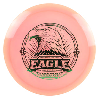 Innova Disc Golf Star Team Tour Series Gregg Barsby Proto Glow Champion Eagle 7/4/-1/3 Pink/Green 173 grams