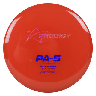 Prodigy Disc Golf 400 Ultra Soft PA-5 Putter 3/4/-2/0.5 Light Red/Ghost/Navy Prisms 171 grams