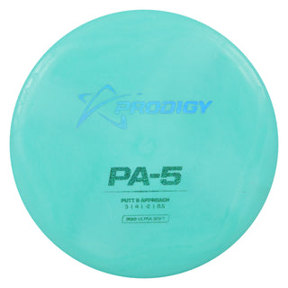 Prodigy Disc Golf 300 Ultra Soft PA-5 Putter 3/4/-2/0.5 Seafoam/Blue Holo/Green Shimmer 177 grams
