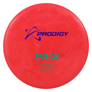 Prodigy Disc Golf 300 Ultra Soft PA-3 Putter 3/3/0/1 Red/Navy Prisms/Green Shimmer 173 grams
