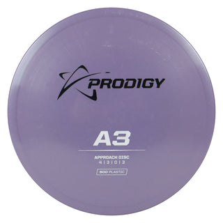 Prodigy Disc Golf 500 A3 Putt and Approach 4/3/0/3 Dark Lavender/Black/White 167 grams