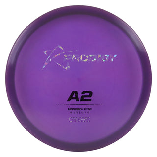 Prodigy Disc Golf 400 A2 Putt and Approach 4/2/0/4 Plum/Holo Shatter/Purple Dots 172 grams