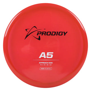 Prodigy Disc Golf 400 A5 Putt and Approach 4/3/0/2 Red/Black/White 176 grams
