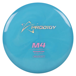Prodigy Disc Golf 400 Ultra Soft M4 Midrange Disc 5/5/-1/1 Light Blue/Holo Shimmer/Pink 159 grams