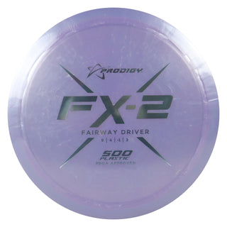 Prodigy Disc Golf 500 FX-2 Fairway Driver 9/4/-1/3 Lavender/Slate 168 grams