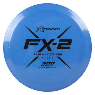 Prodigy Disc Golf 500 FX-2 Fairway Driver 9/4/-1/3 Blue/Black 169 grams