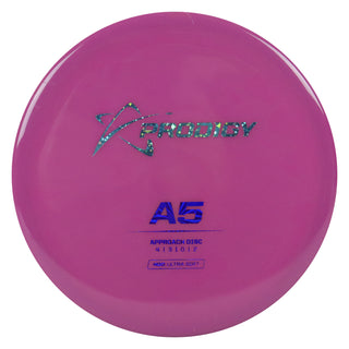 Prodigy Disc Golf 400 Ultra Soft A5 Putt and Approach 4/3/0/2 Light Purple/Snowflakes/Navy Prisms 175 grams