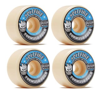 Spitfire Skateboard Wheels 58mm 99A F4 Conical Full with Bronson Pro G3 Bearings