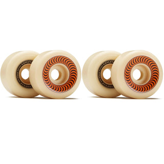 Spitfire Skateboard Wheels 53mm 99A F4 OG Classics with Bronson Pro G3 Bearings