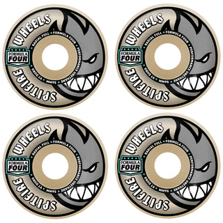 Spitfire Skateboard Wheels 56mm F4 97A Radial Full Natural