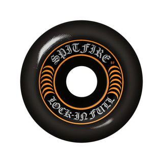 Spitfire Skateboard Wheels 57mm F4 99A Lock-In Full Black
