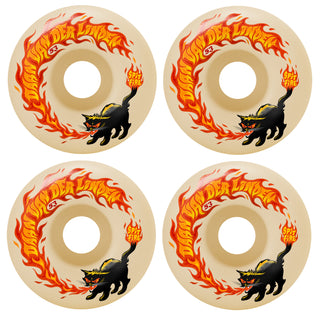 Spitfire Skateboard Wheels 53mm F4 99A Daan Pyrocat Classics Natural