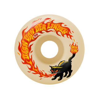 Spitfire Skateboard Wheels 55mm F4 99A Daan Pyrocat Classics Natural