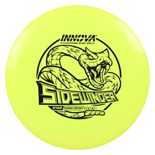 Innova Disc Golf Star Sidewinder Fairway Driver 9/5/-3/1 Yellow/Black 163 grams